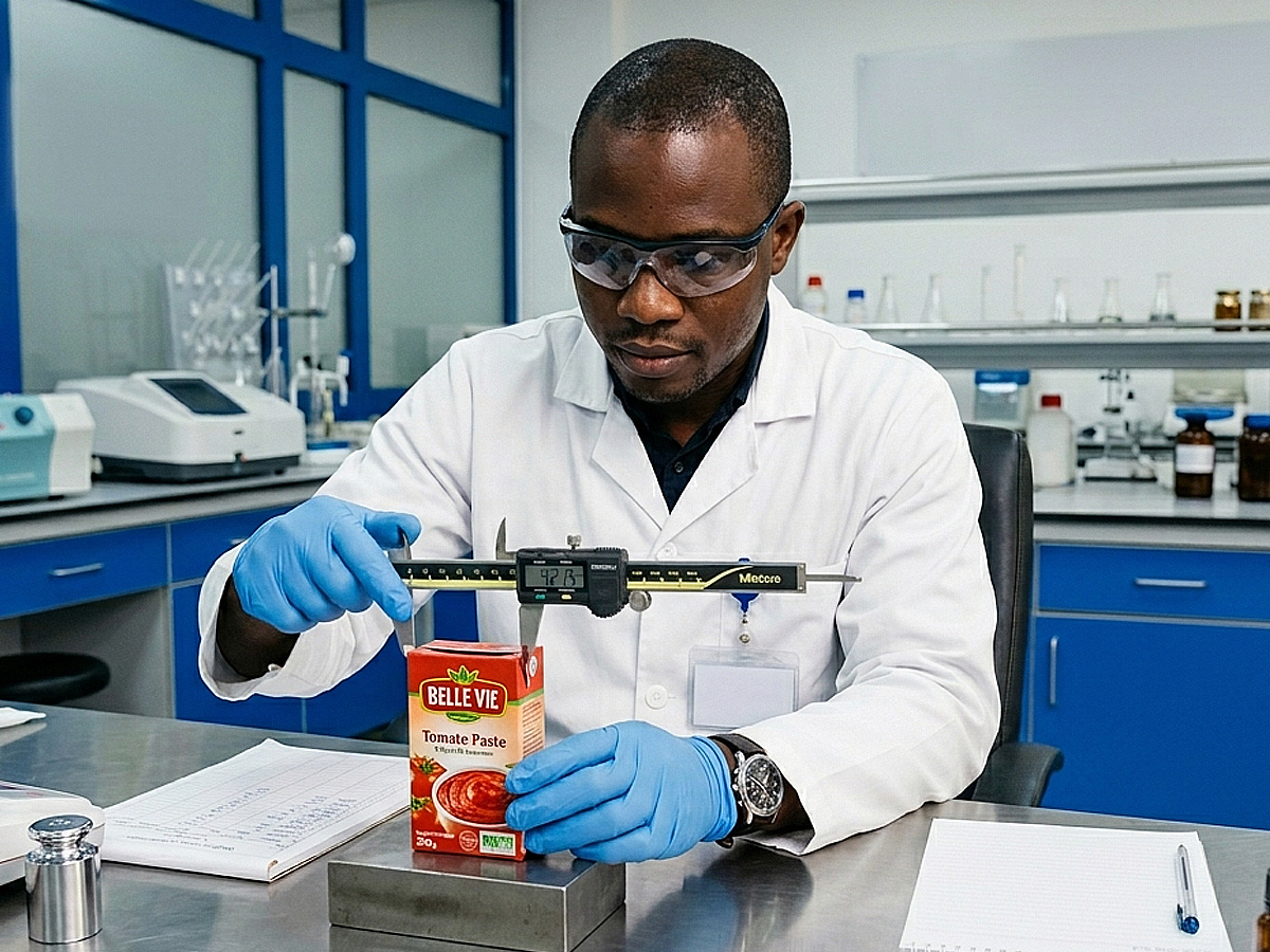 Ligne de production de produits conformes aux normes